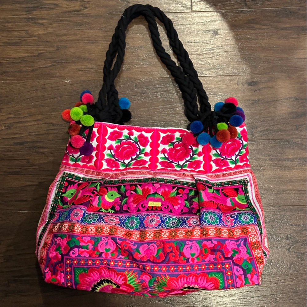 Embroidery Tote Bag